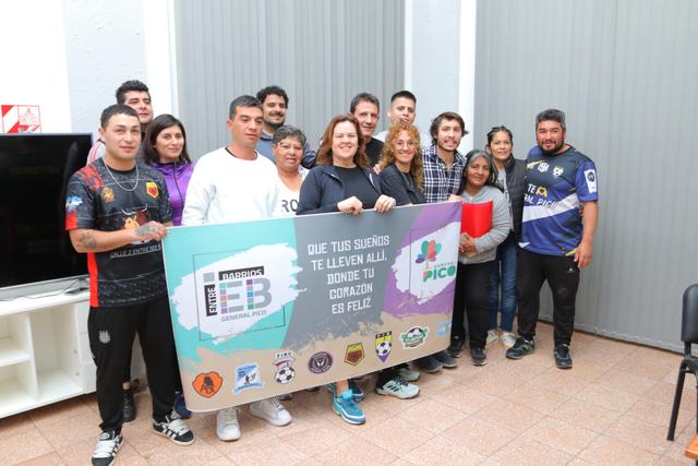 ANUNCIARON LA REALIZACIÓN DEL ENCUENTRO DE FÚTBOL INFANTIL “ENTRE BARRIOS GP”