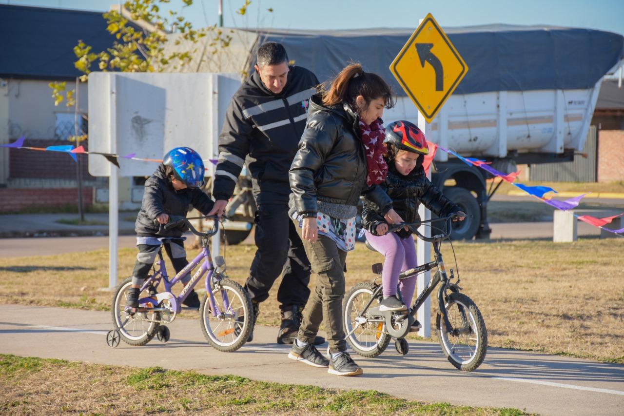 MÁS DE 100 NIÑAS Y NIÑOS RECORRIERON EL PARQUE DE EDUCACIÓN VIAL EN LA SEMANA PROVINCIAL DE LA SEGUR