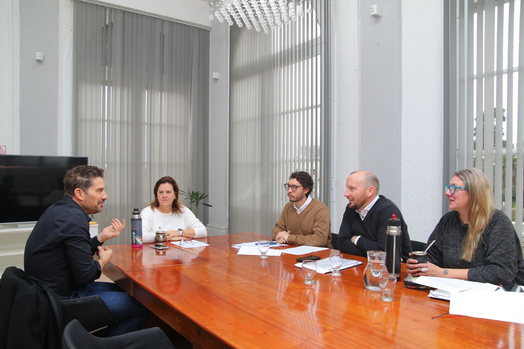 ALONSO RECIBIÓ AL SECRETARIO DE CULTURA PARA DELINEAR UNA AGENDA DE TRABAJO CONJUNTO