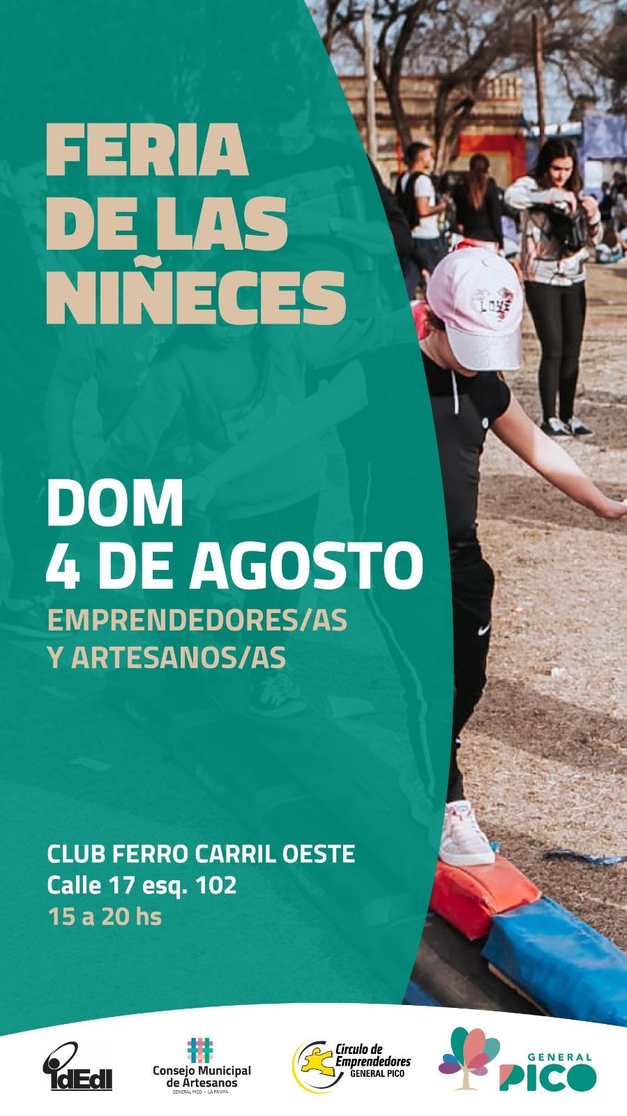 ESTE DOMINGO VISITÁ LA FERIA DE LAS NIÑECES EN FERRO