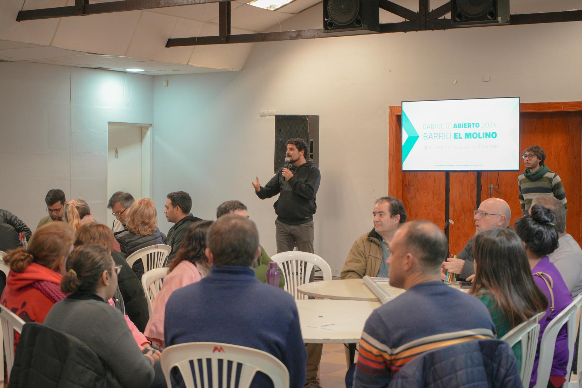 PRIMER GABINETE ABIERTO DEL AÑO: “LA SOCIEDAD TIENE QUE SABER QUE ESTAMOS PARA ESCUCHARLA”