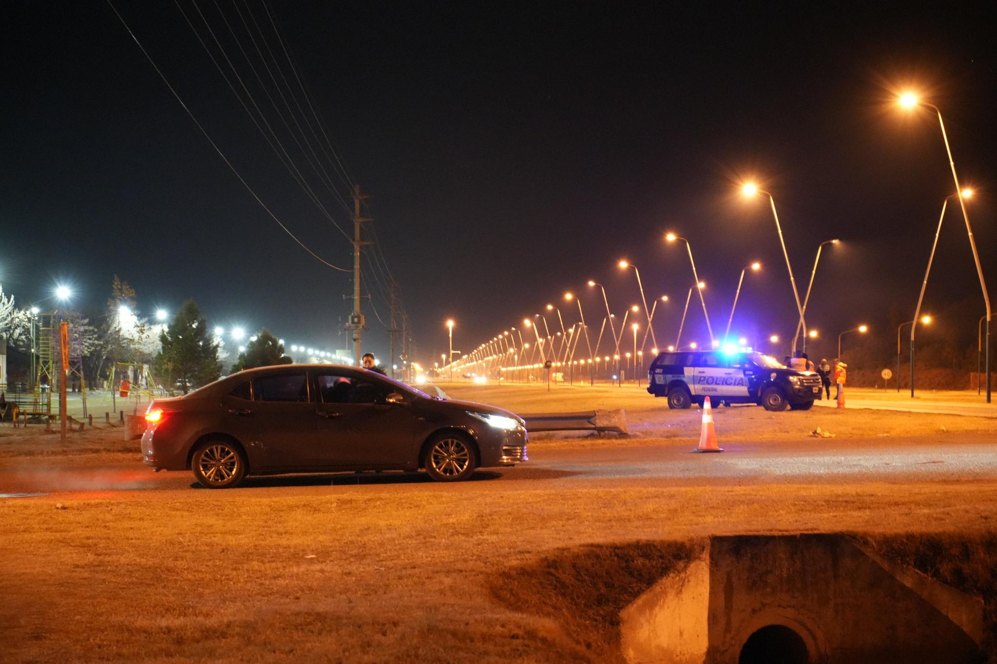 CONTROL NOCTURNO: JUNTO A LA POLICÍA FEDERAL EL MUNICIPIO REALIZÓ UN IMPORTANTE OPERATIVO DE TRÁNSIT