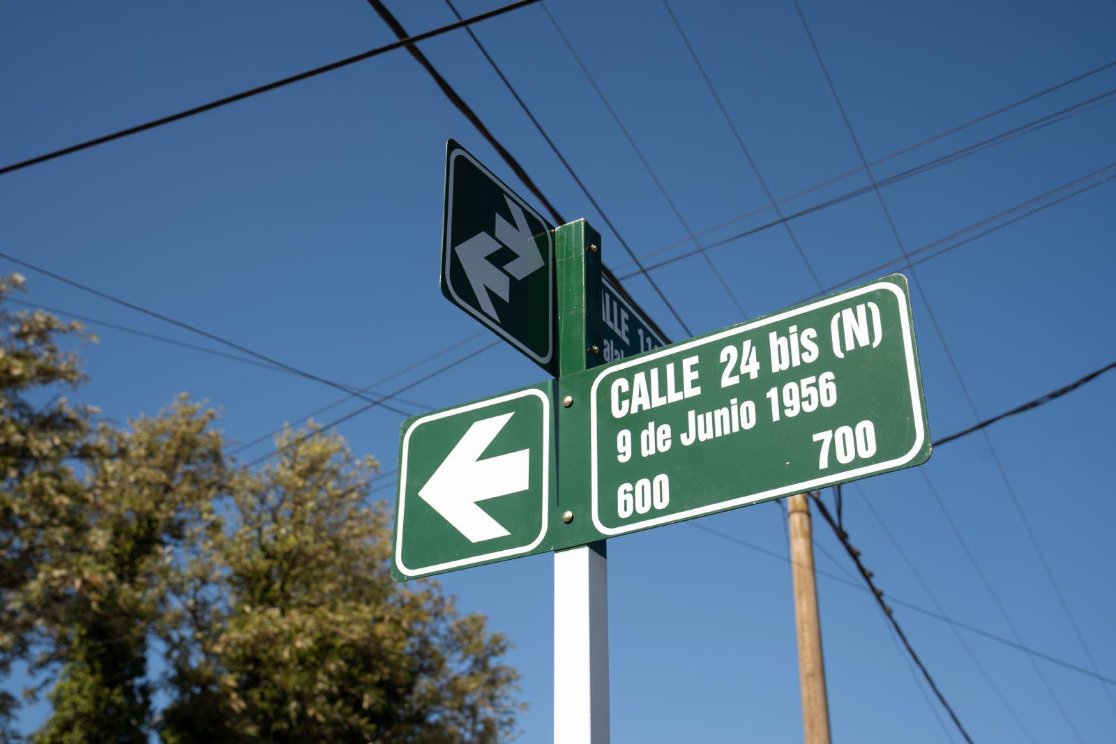 CAMBIO DE SENTIDO DE CALLE EN BARRIO DON BOSCO