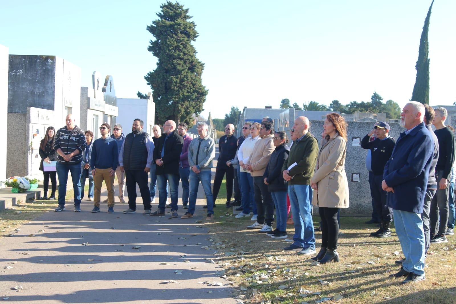 REALIZARON UN NUEVO ACTO EN HOMENAJE A ADOLFO CÉSAR PHILIPPEAUX